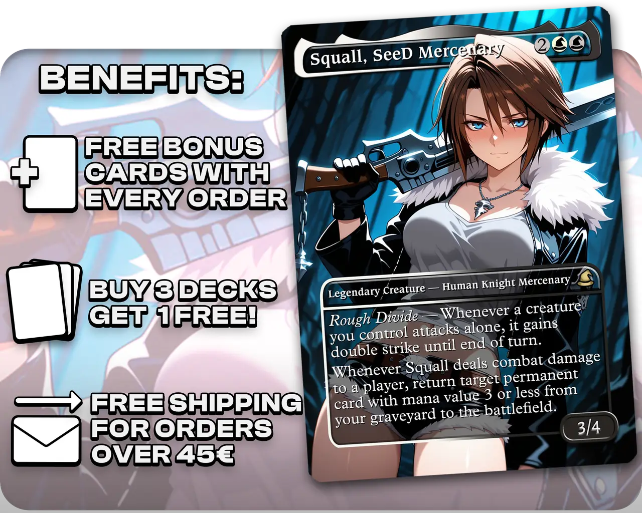 Squall, SeeD Mercenary