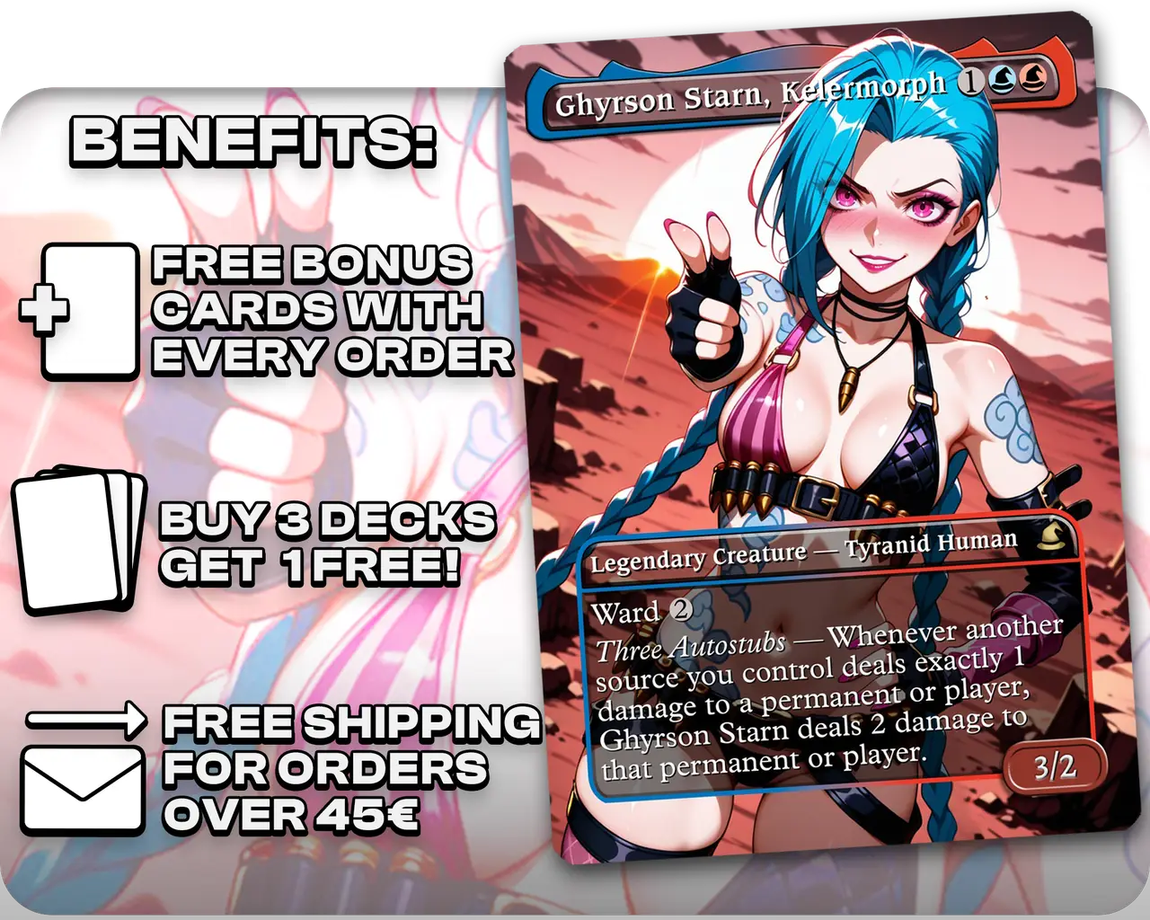 Adult Jinx (LOL) - Ghyrson Starn, Kelermorph