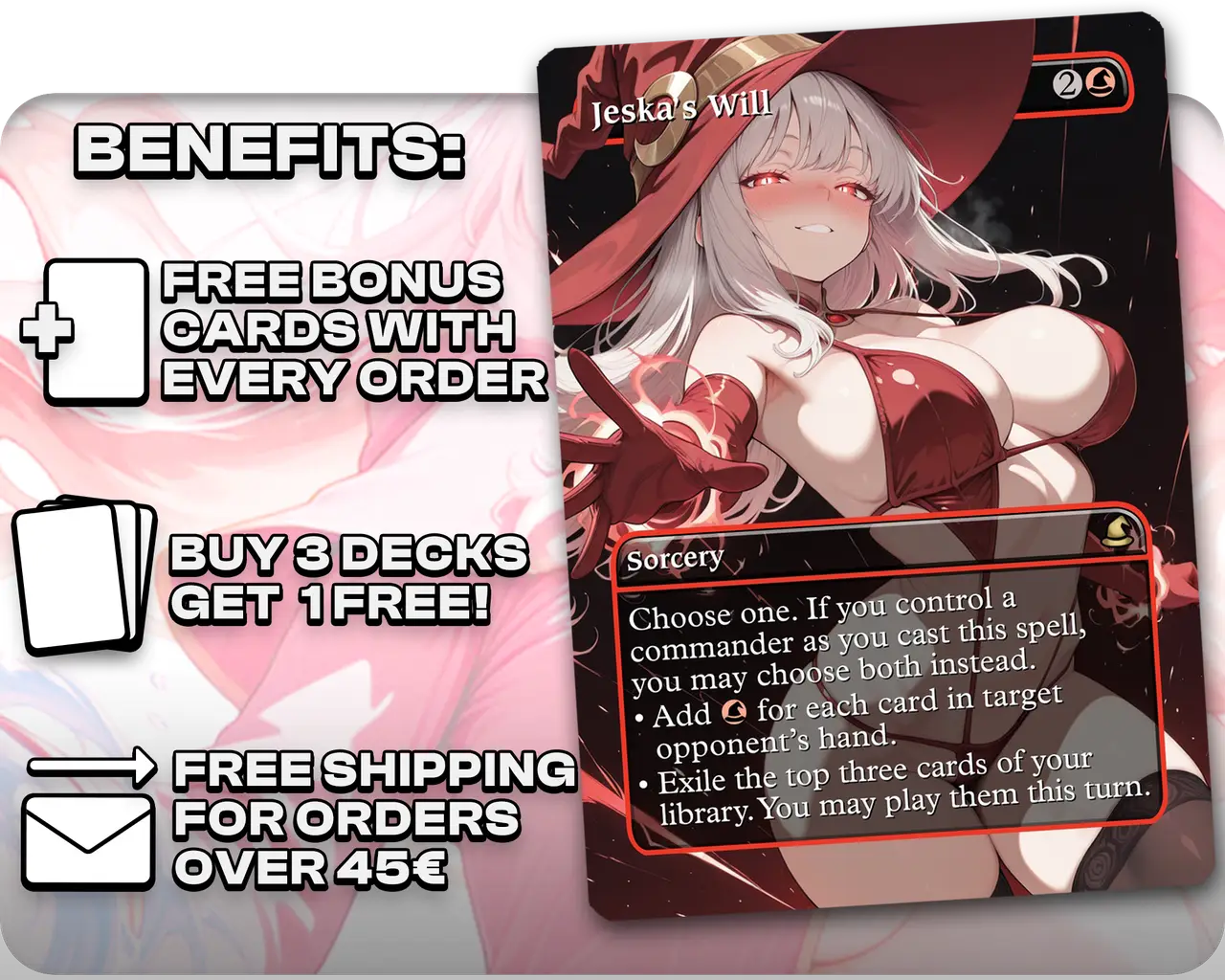 Luna Exclusive | Proxywaifus Special | Commander Deck