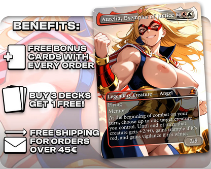 Cathleen Bate (Star and Stripe) - Aurelia, Exemplar of Justice (NSFW)