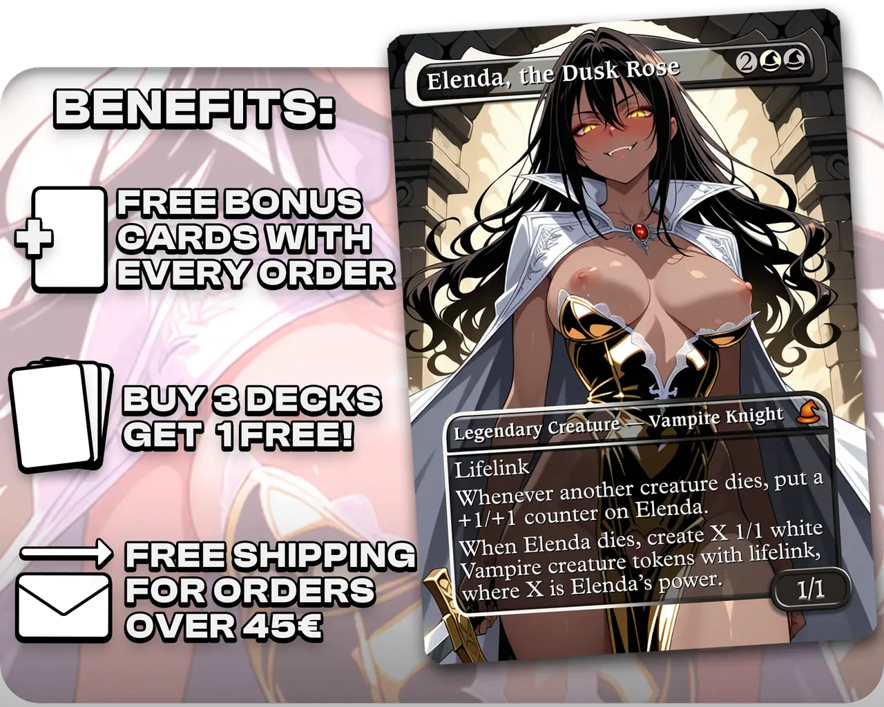 Elenda, the Dusk Rose (NSFW)