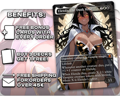 Elenda, the Dusk Rose (NSFW)