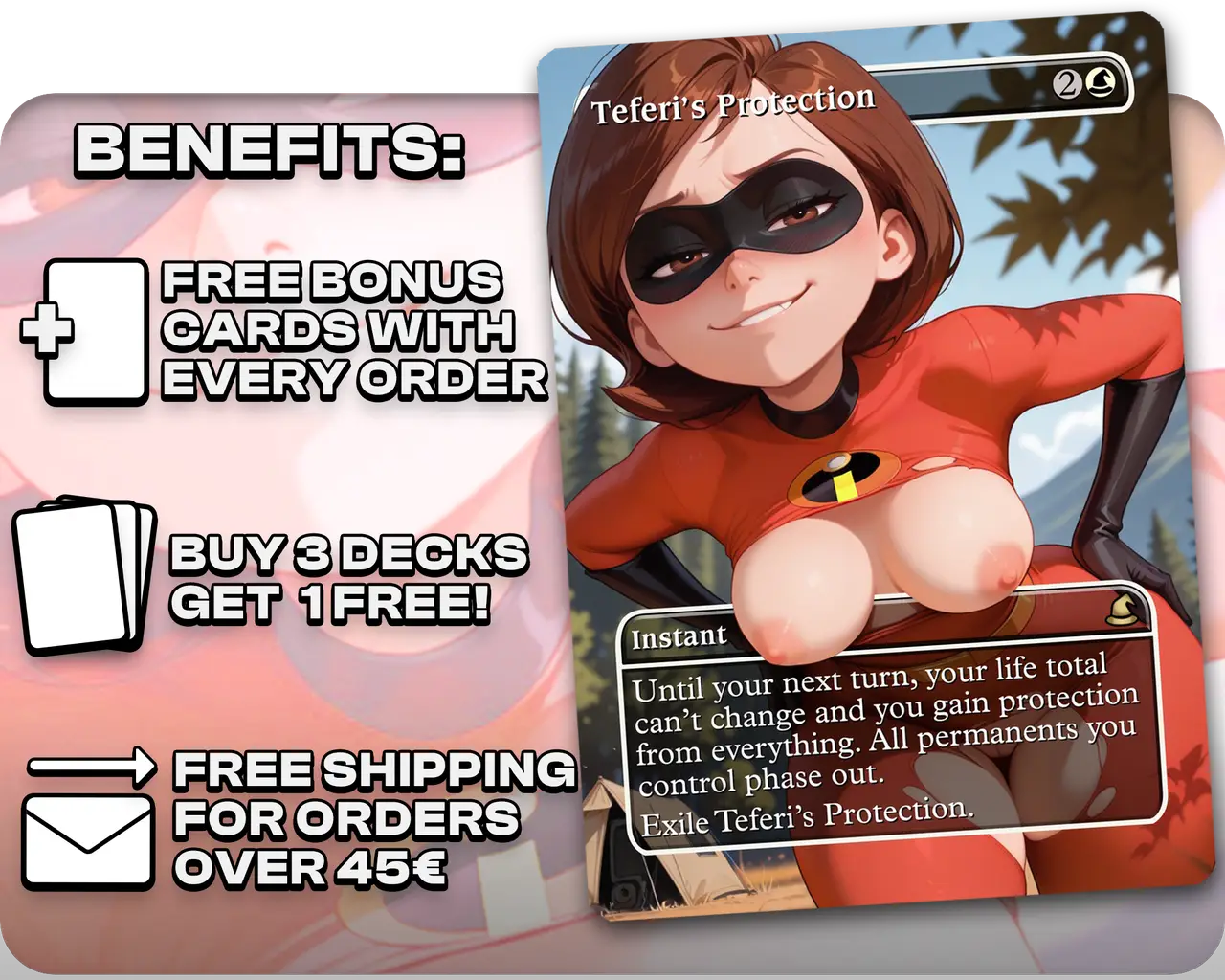Elastigirl (Incredibles) - Teferi's Protection (NSFW)