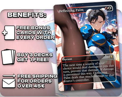 Chun-Li (Street Fighter) - Deflecting Palm