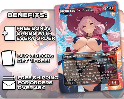 Vivi Ornitier Spellslinger | Wizard Waifus Theme | Commander Deck