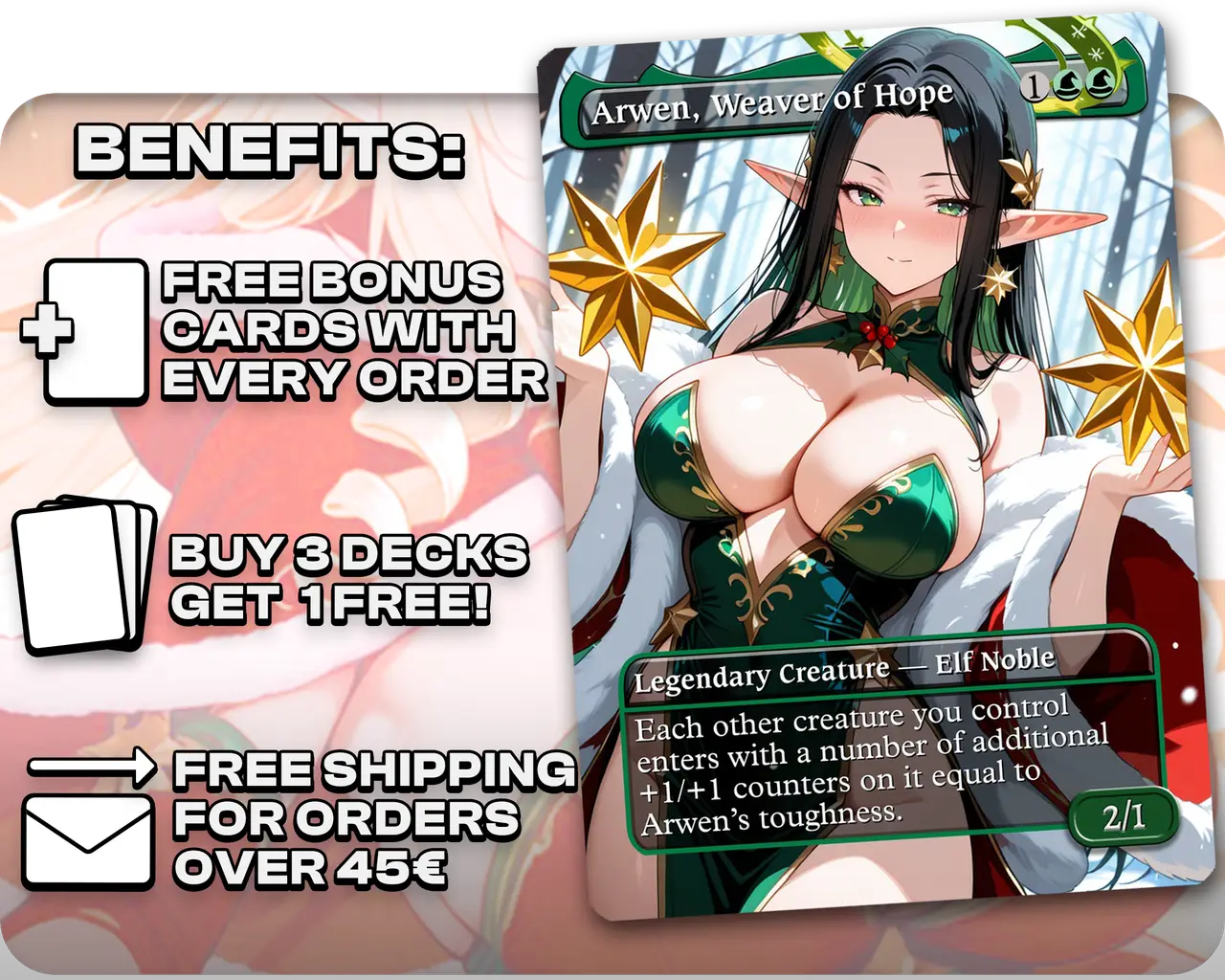 Galadriel Mama Noel | Christmas Special | Commander Deck