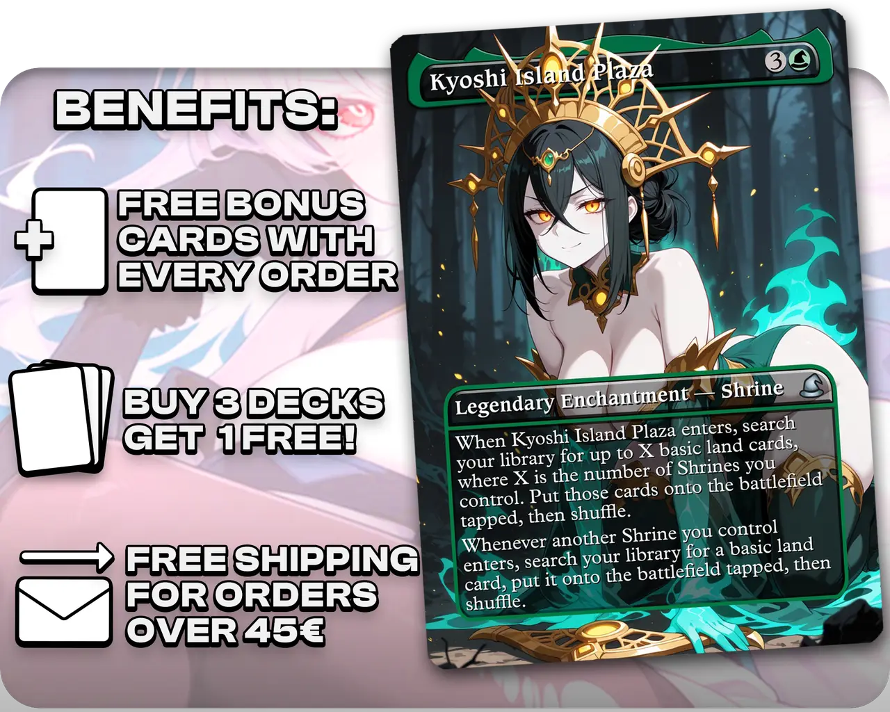 Hei Bai, Forest Guardian | Spirits & Shrines | Commander Deck
