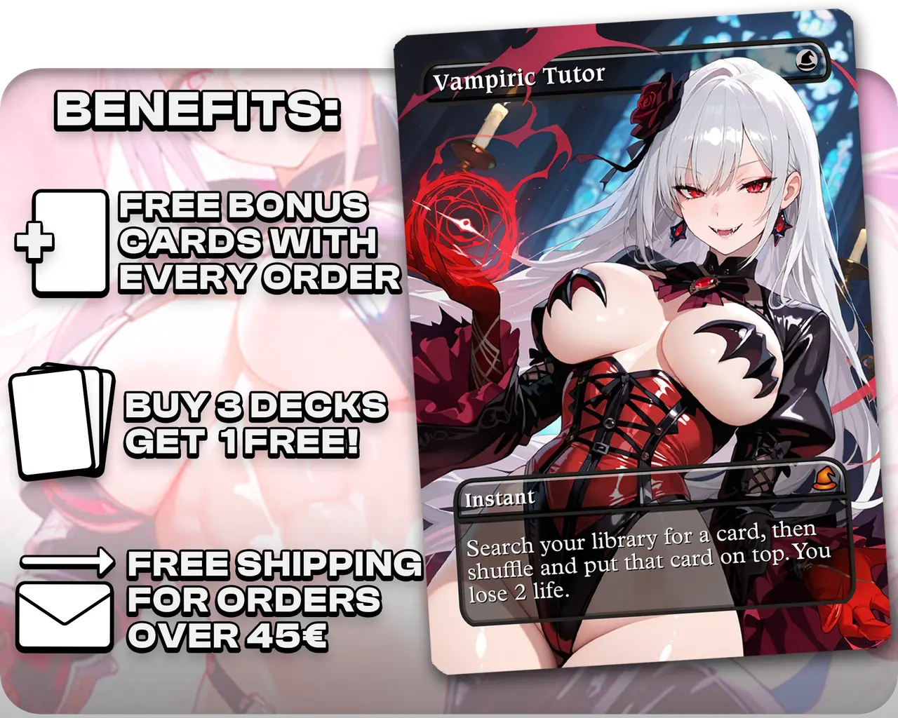 Sephiroth Aristocrats | Evil Waifus Theme | Commander Deck