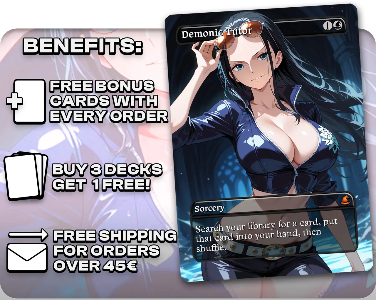 Nico Robin (One Piece) - Demonic Tutor