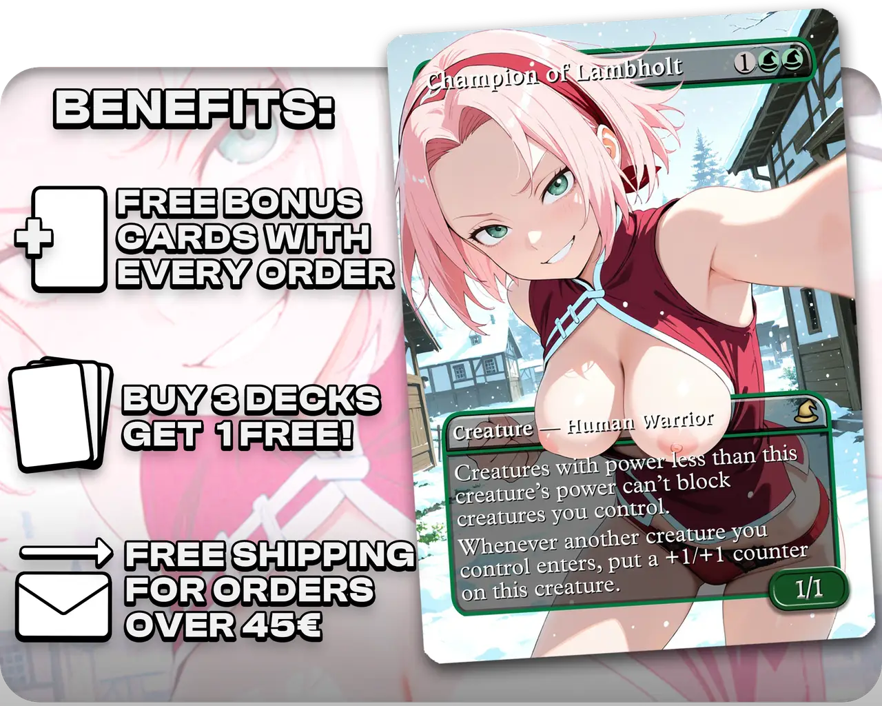 Sakura (Naruto) - Champion of Lambholt (NSFW)
