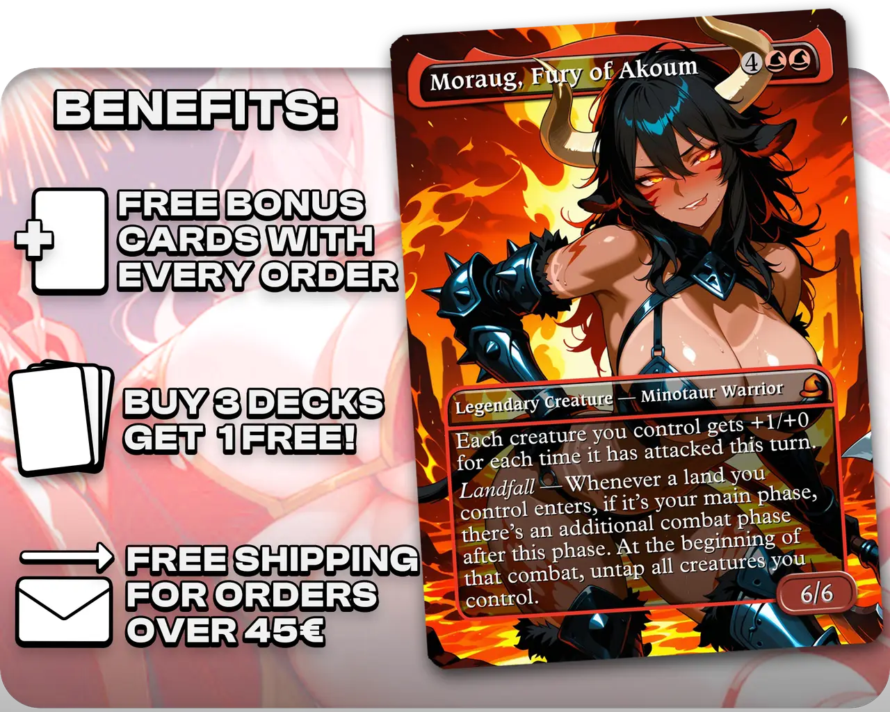 Sethron, Hurloon General | Minotaur Waifus | Commander Deck