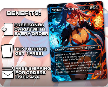 Narset, Enlightened Exile | Academy Waifus | Commander Deck