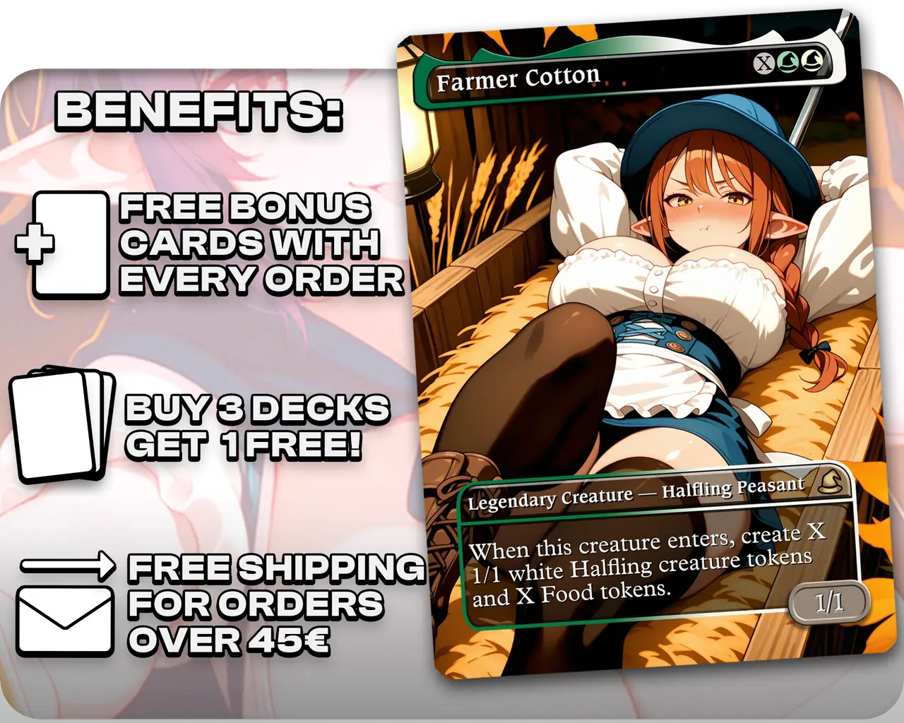 Frodo & Sam Oktoberfest | Beer Maiden Waifus | Commander Deck