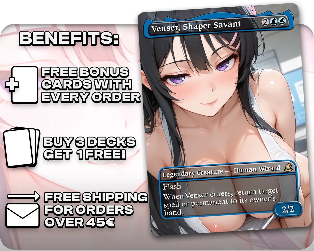 Mai Sakurajima (Seishun Buta Yaro) - Venser, Shaper Savant (NSFW)