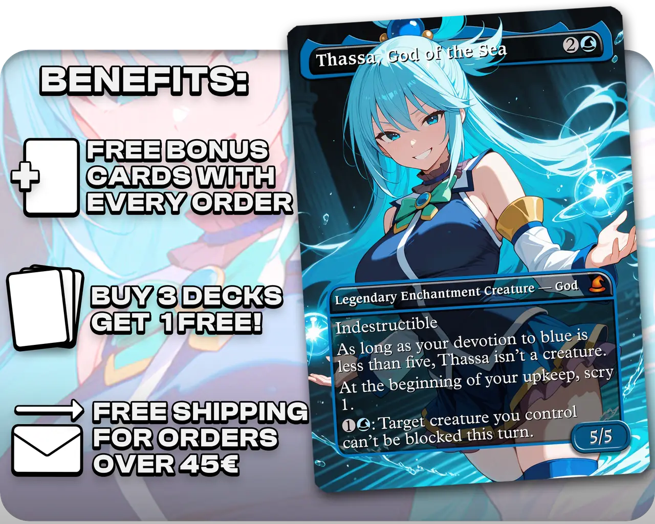 Aqua (Konosuba) - Thassa, God of the Sea