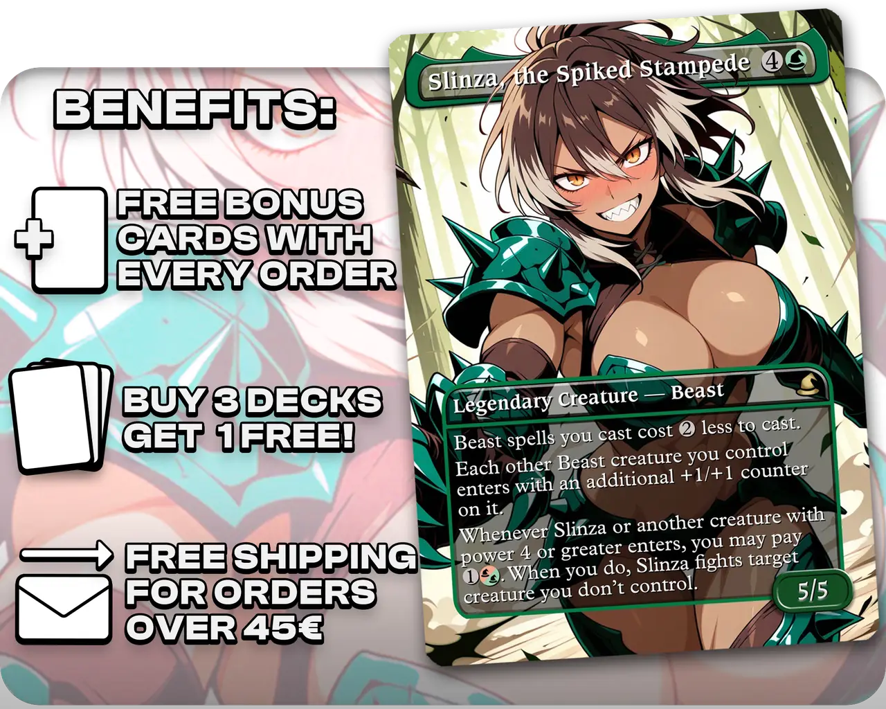 Slinza, the Spiked Stampede