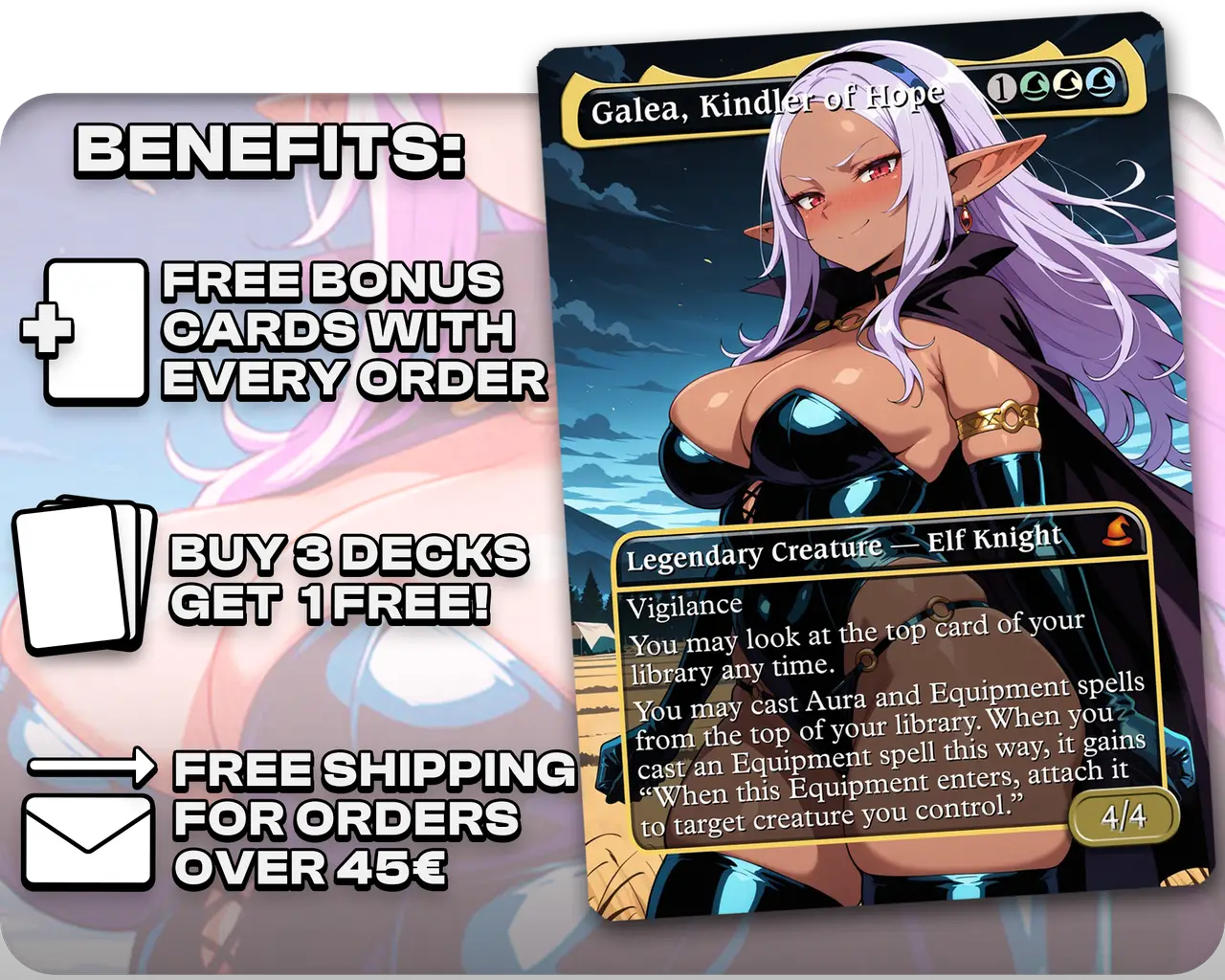 Kuroeda (Plus-Sized Elf) - Galea, Kindler of Hope