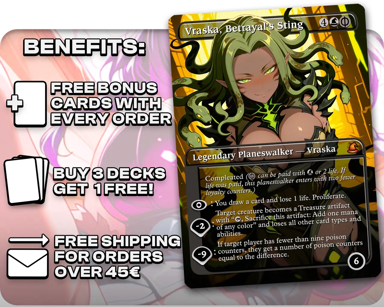 The Wise Mothman | Monster Waifus | Commander Deck