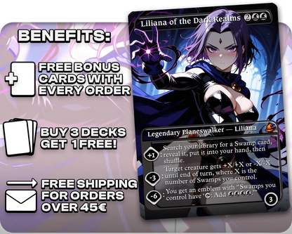 Adult Raven (DC Titans) - Liliana of the Dark Realms
