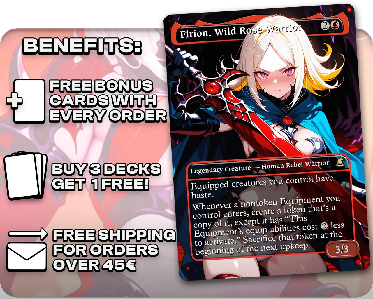 Nahiri, Forged in Fury | Sword Waifus | Commander Deck