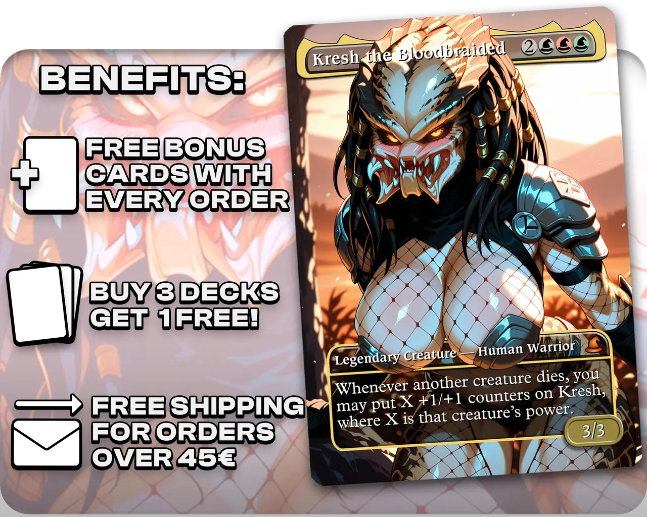 Yautja (Predator) - Kresh the Bloodbraided