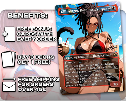Winota, Joiner of Forces | Feral Summer Waifus | Commander Deck