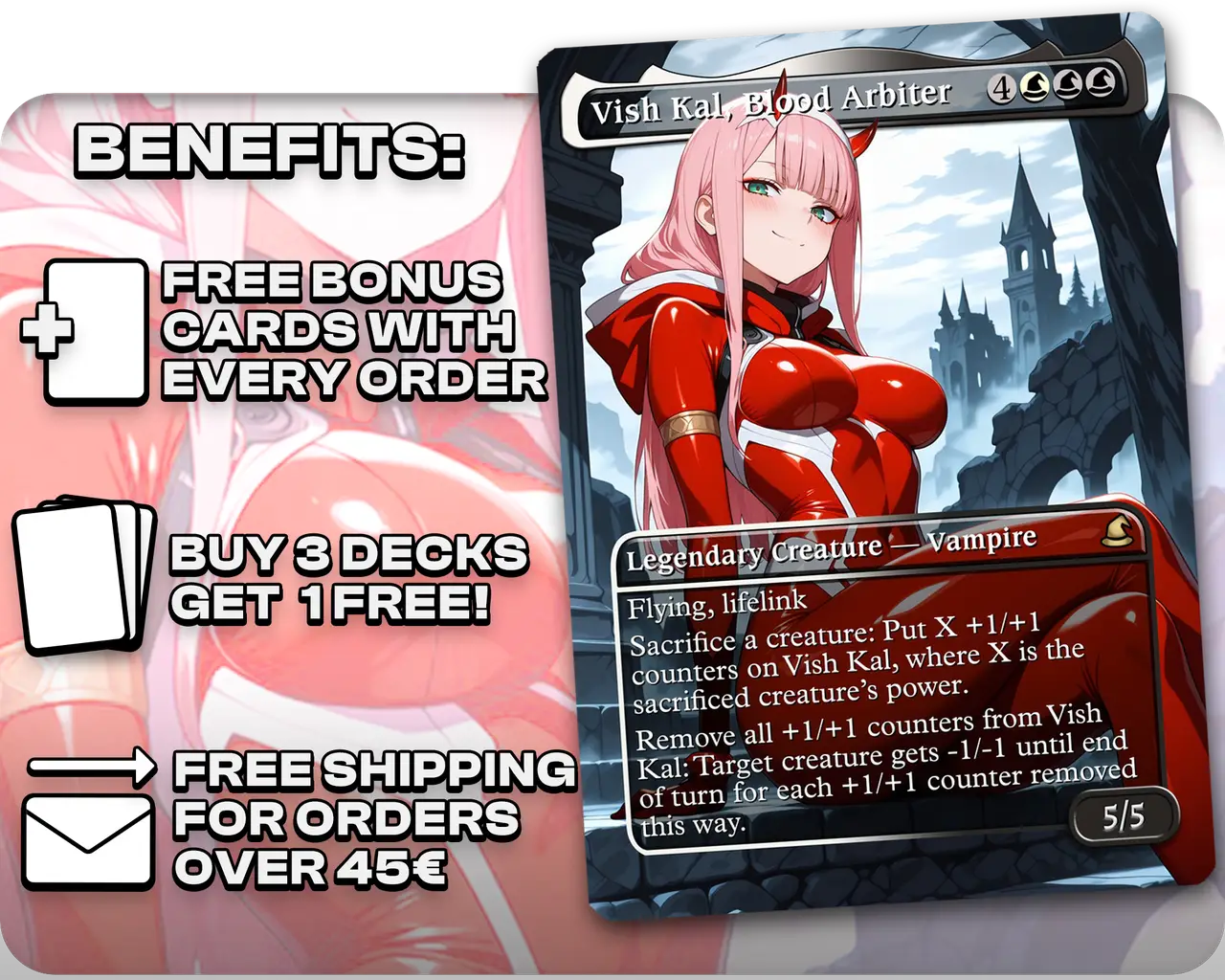 Zero Two (Darlin in the FRANXX) - Vish Kal, Blood Arbiter