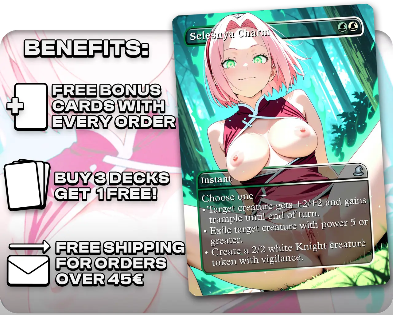 Sakura (Naruto) - Selesnya Charm (NSFW)