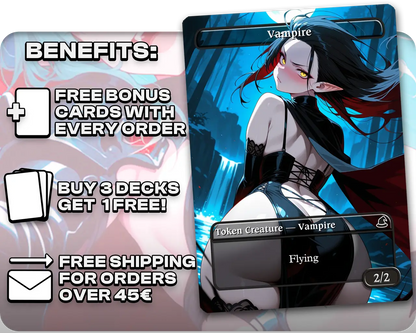 Vampire Token Set (24 Cards)