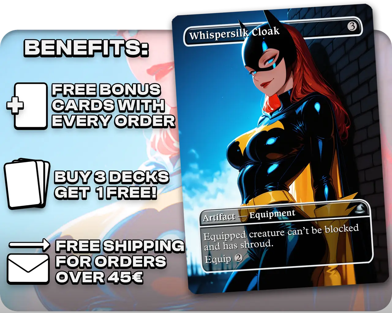 Batgirl - Whispersilk Cloak