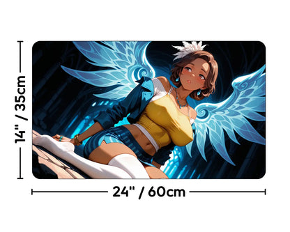 Giada, Font of Hope | ProxyWaifus Playmat | 14x24" / 35x60cm
