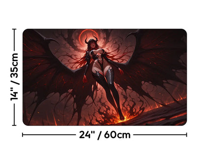 Valgavoth, Harrower of Souls | ProxyWaifus Playmat | 14x24" / 35x60cm