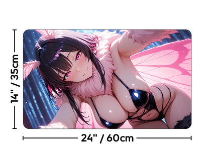 The Wise Mothman | ProxyWaifus Playmat | 14x24" / 35x60cm