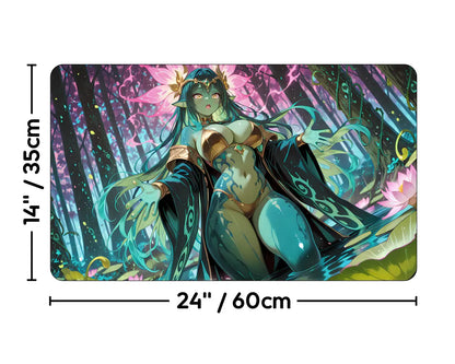 Clement, the Worrywort | ProxyWaifus Playmat | 14x24" / 35x60cm