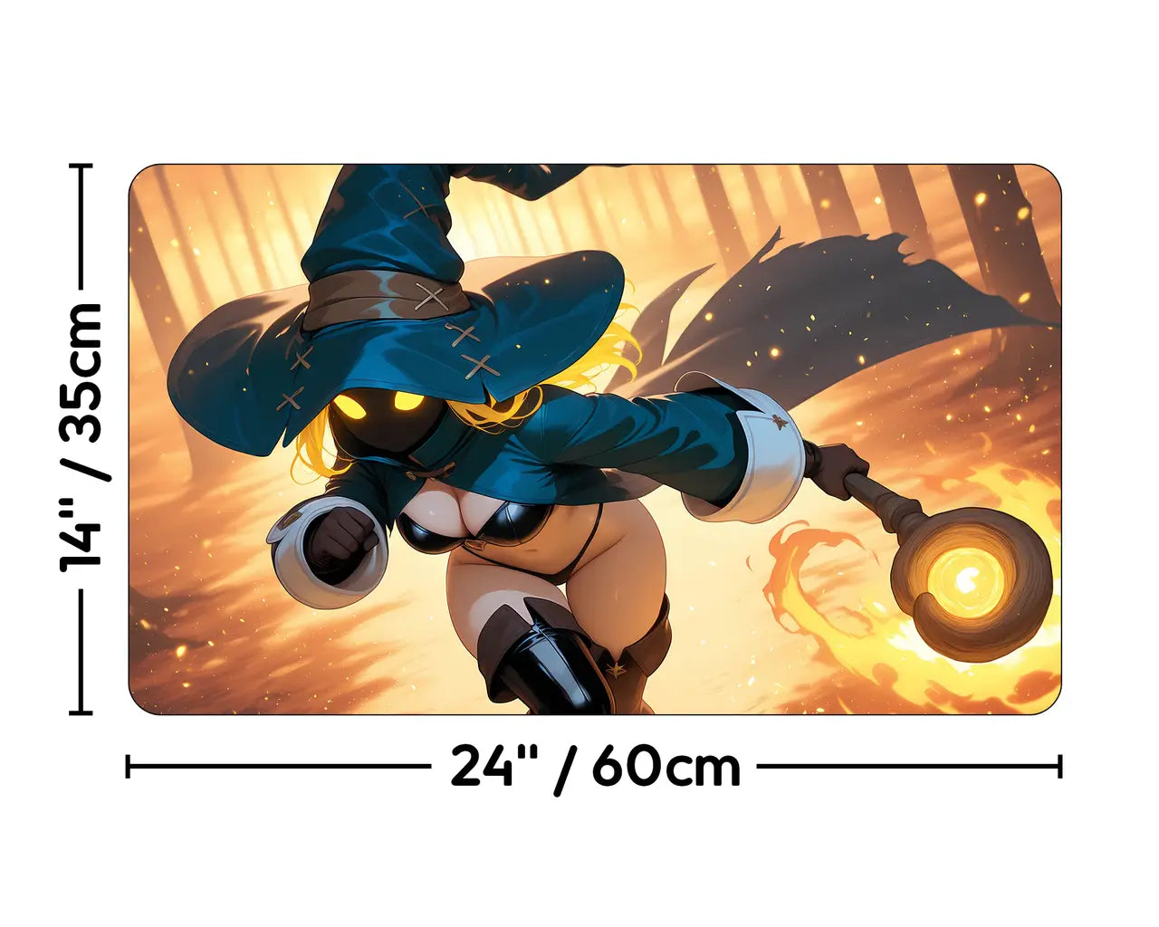 Vivi Ornitier | ProxyWaifus Playmat | 14x24" / 35x60cm