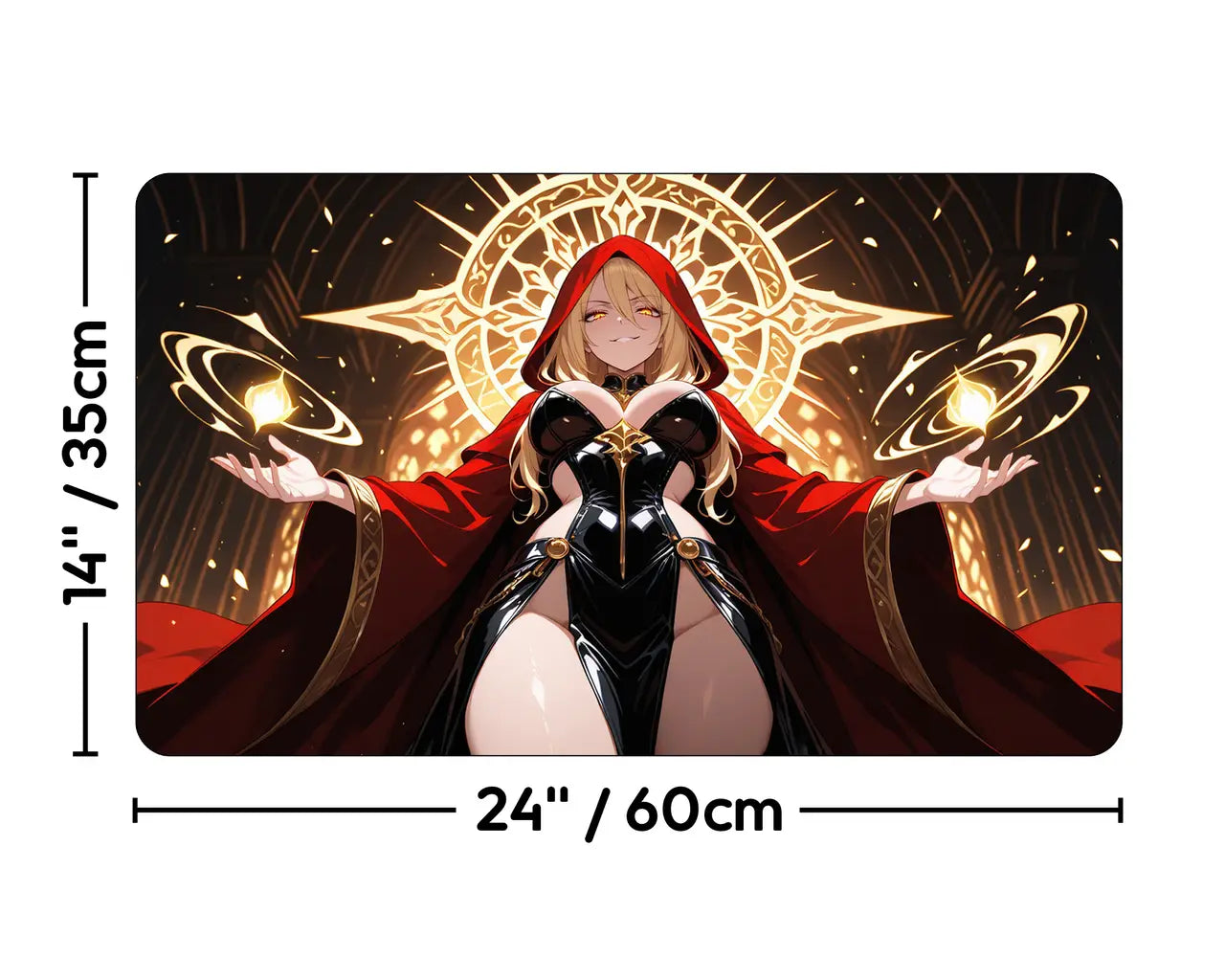 Dihada Bearers of the Curse | ProxyWaifus Playmat | 14x24" / 35x60cm
