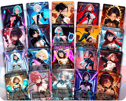 Spider-Man 2099 Voltron | Cyberpunk Waifus Theme | Commander Deck