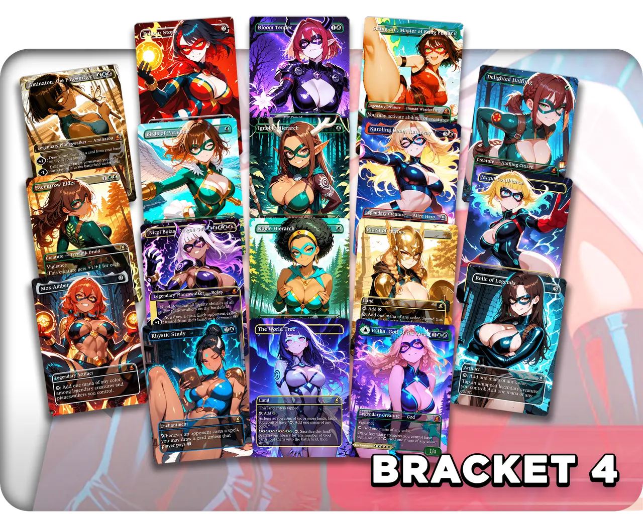 Sisay Superfriends | Superhero Waifus | Upgrade Sets