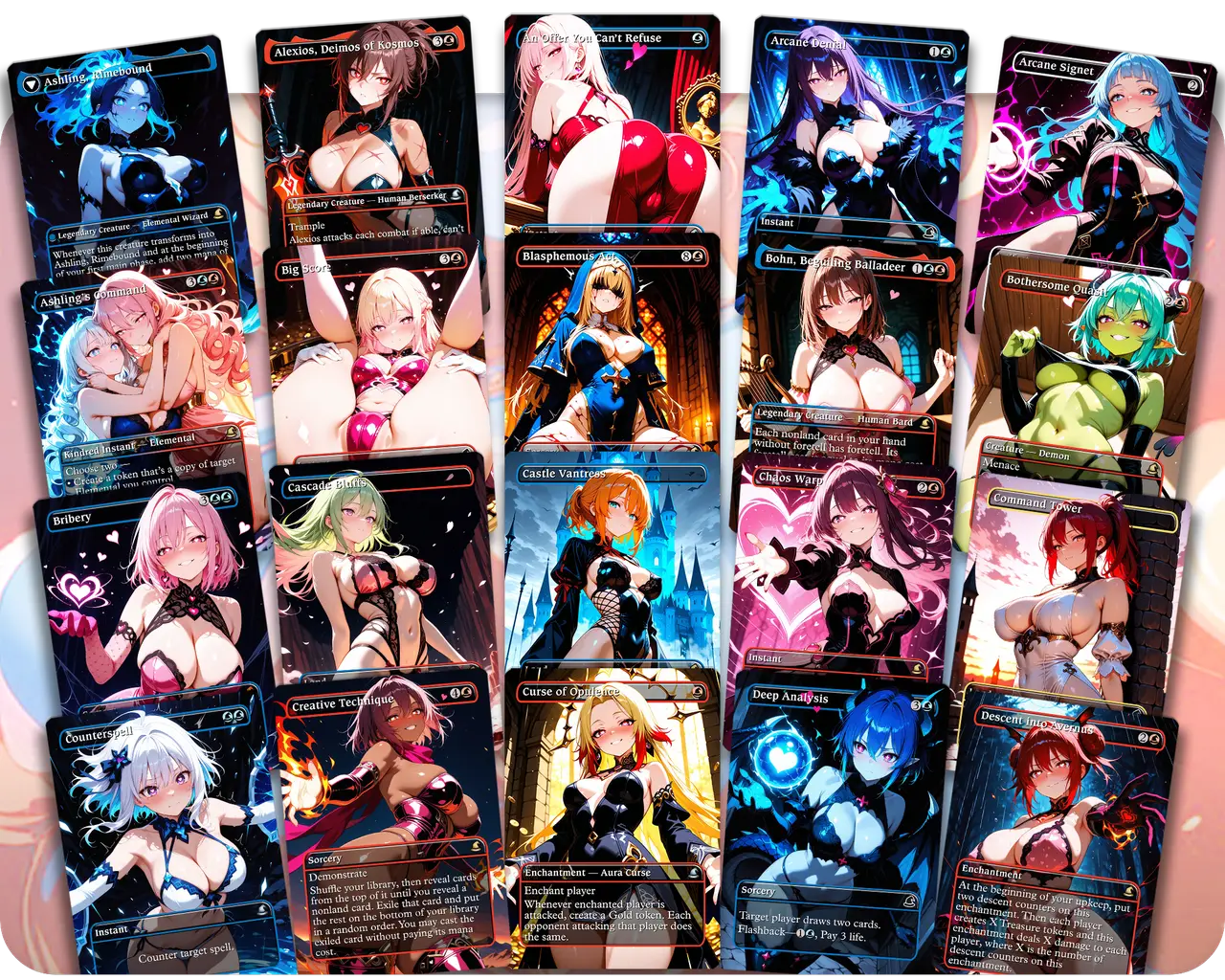 Ashling Double Sides of Love | Valentines Special | Commander Deck