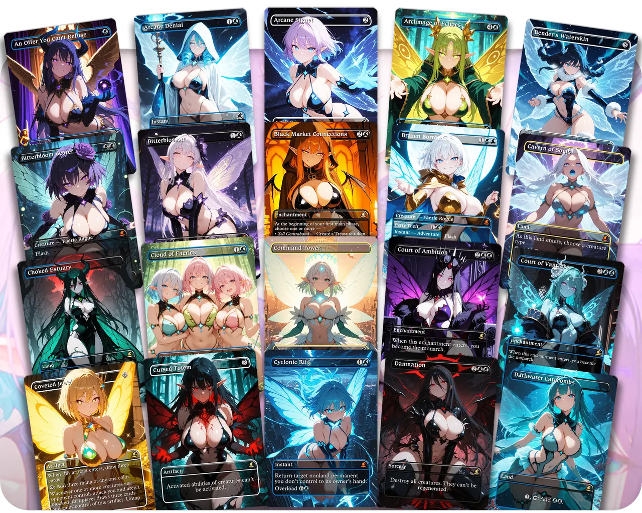 Alela Fairy Tribal | Fairy Waifus | Commander Deck