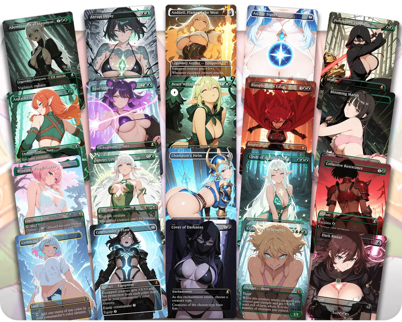 Lathril Elf Tribal | Elves Waifus Theme | Commander Deck