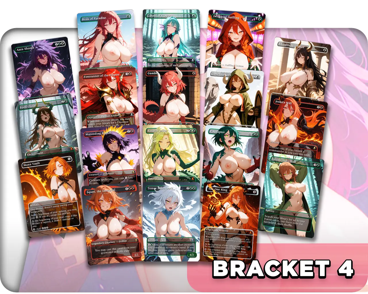 Pantlaza Dinosaur Tribal | 18+ NSFW | Dino Waifus | Upgrade Sets
