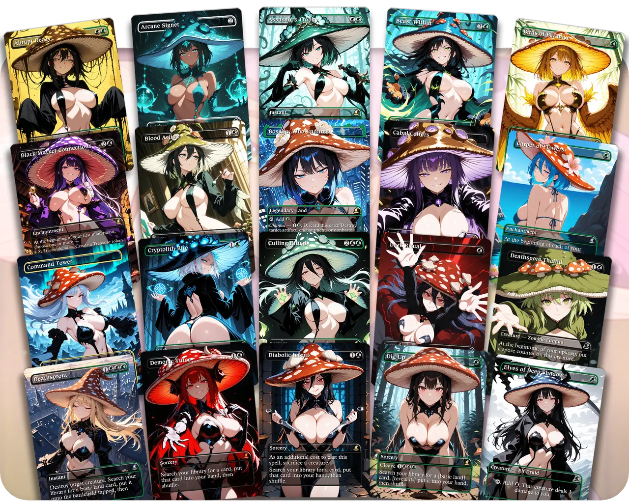 Slimefoot the Stowaway | Mushroom Waifus | Commander Deck