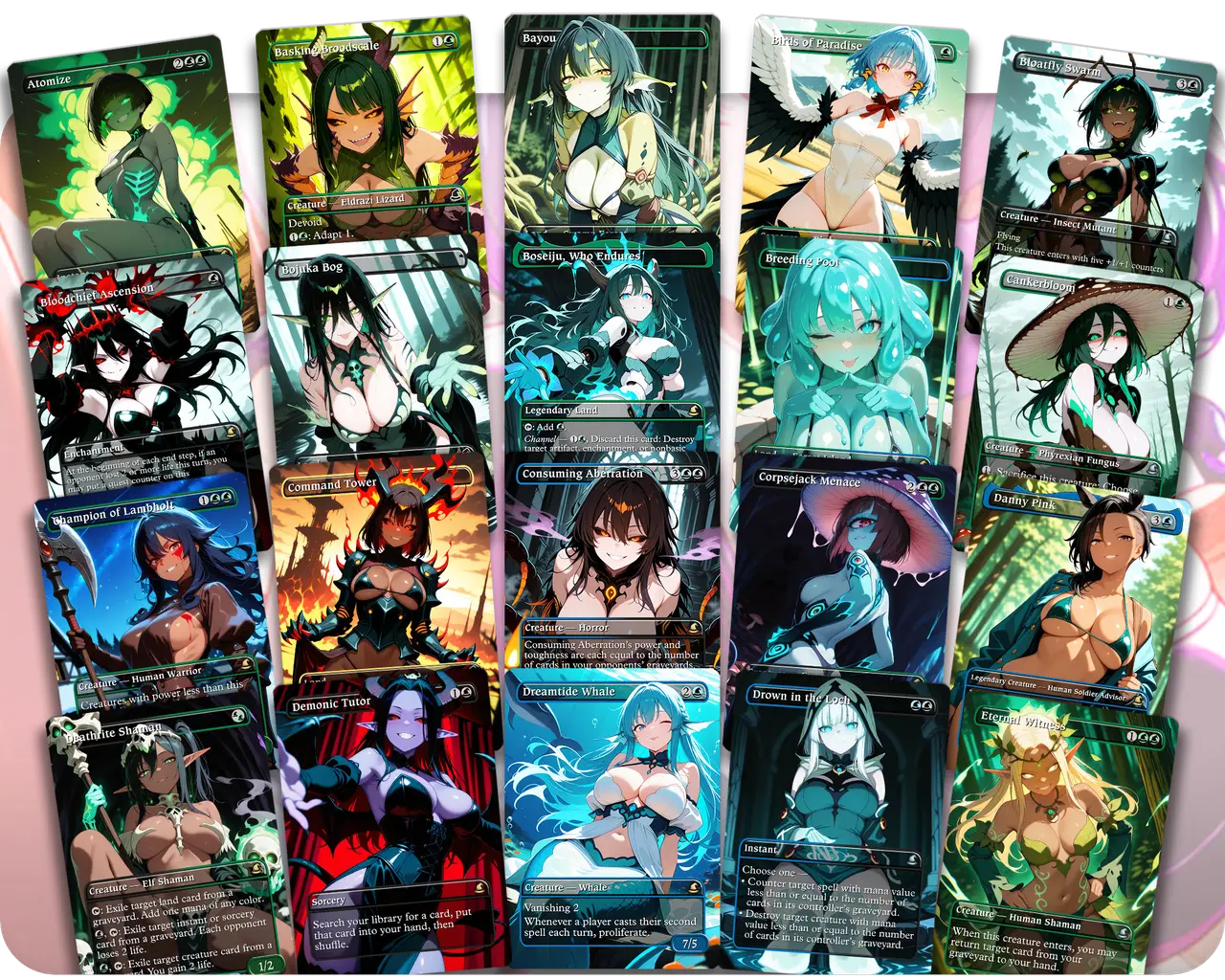 The Wise Mothman | Monster Waifus | Commander Deck