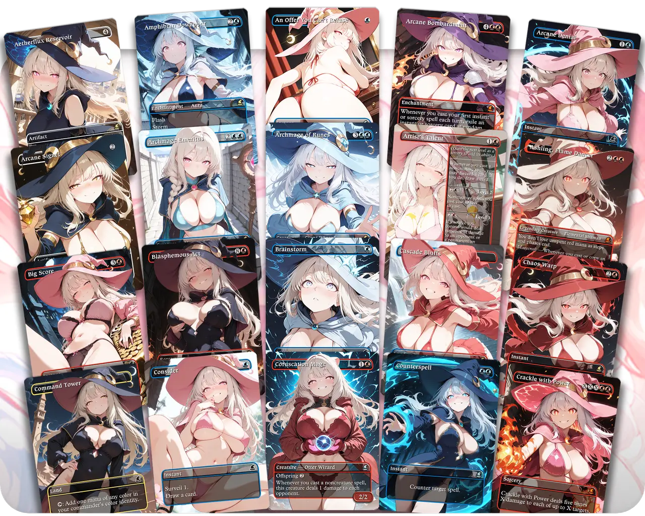 Luna Exclusive | Proxywaifus Special | Commander Deck