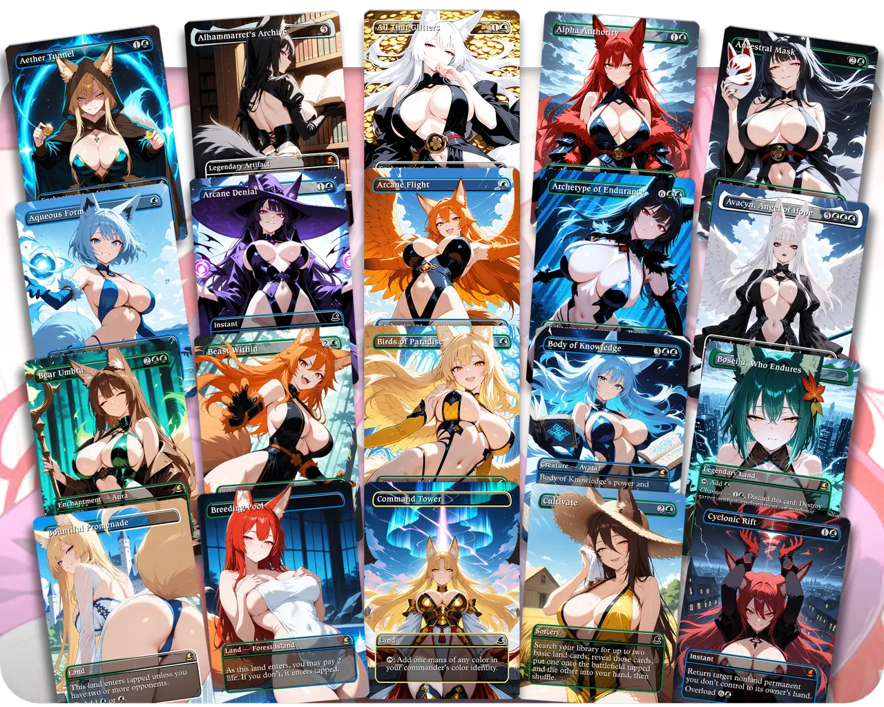 Mr. Foxglove | Fox Waifus | Commander Deck