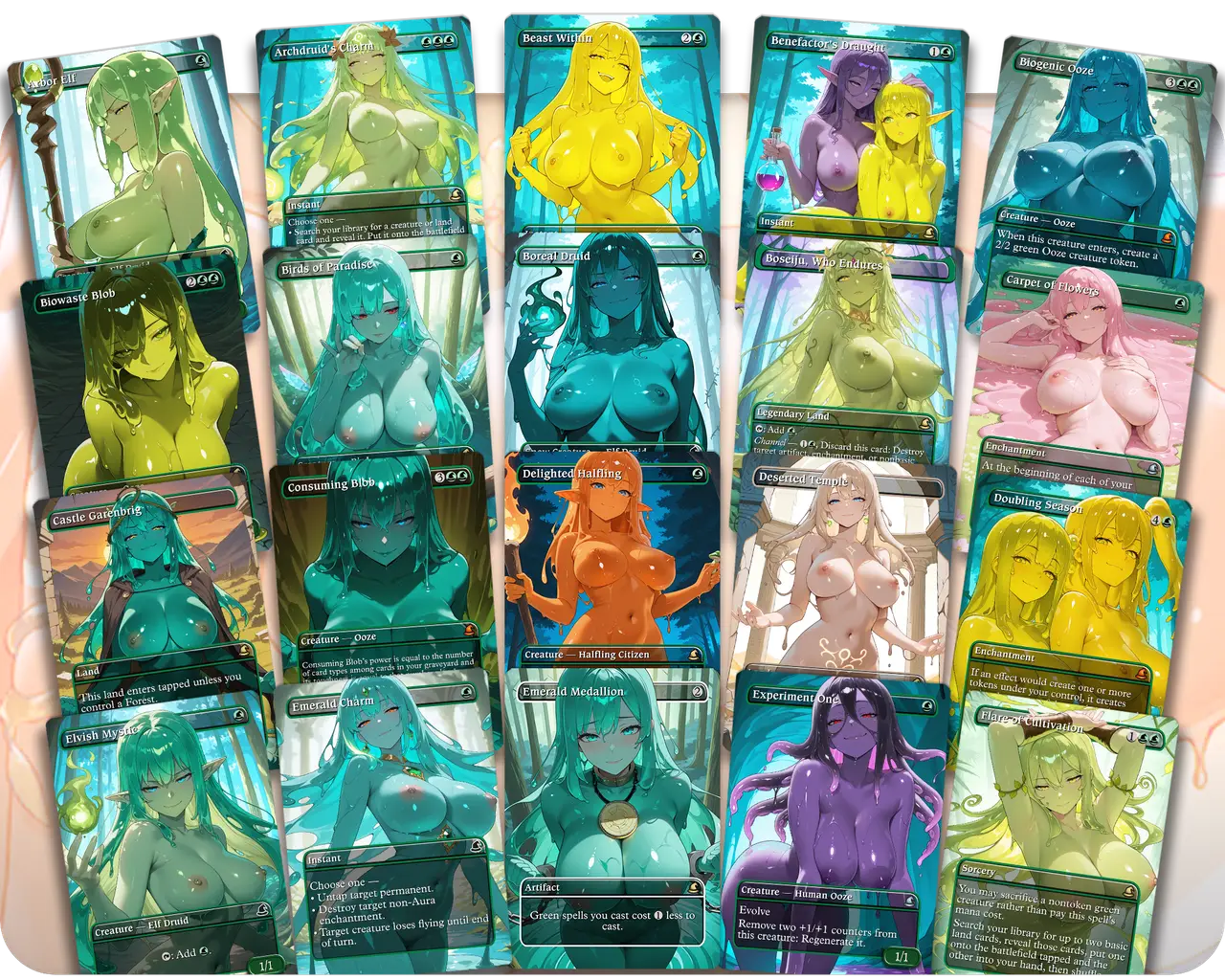 Aeve Ooze Tribal | 18+ NSFW | Slime Waifus | Commander Deck