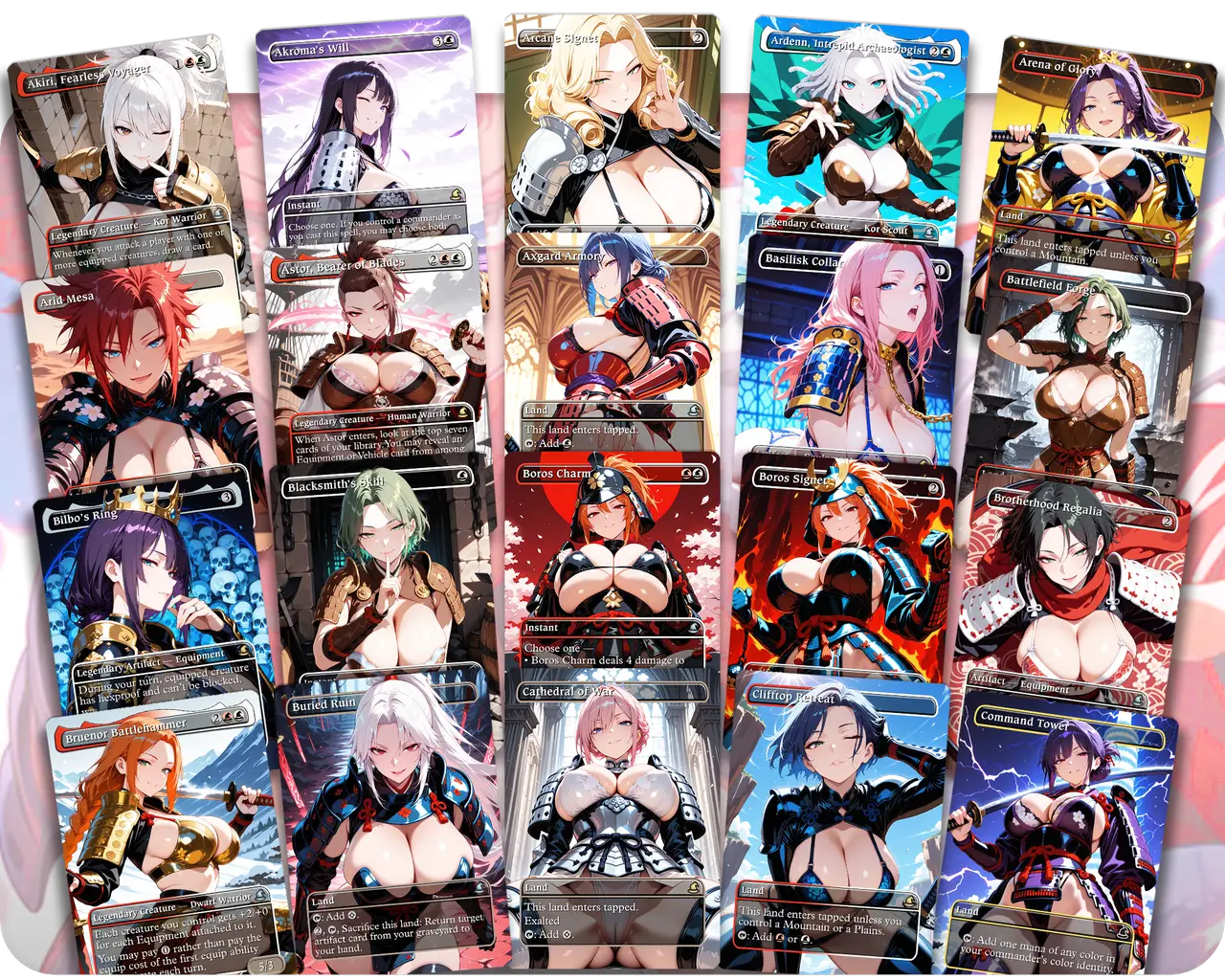 Raiyuu, Storm's Edge | Samurai Waifus | Commander Deck