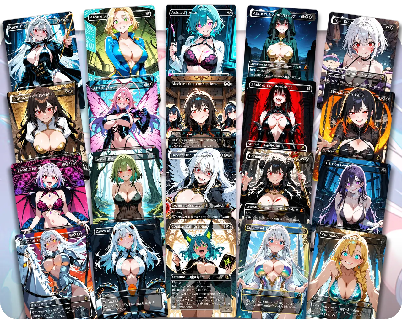 Felisa, Fang of Silverquill | Yandere Waifus | Commander Deck