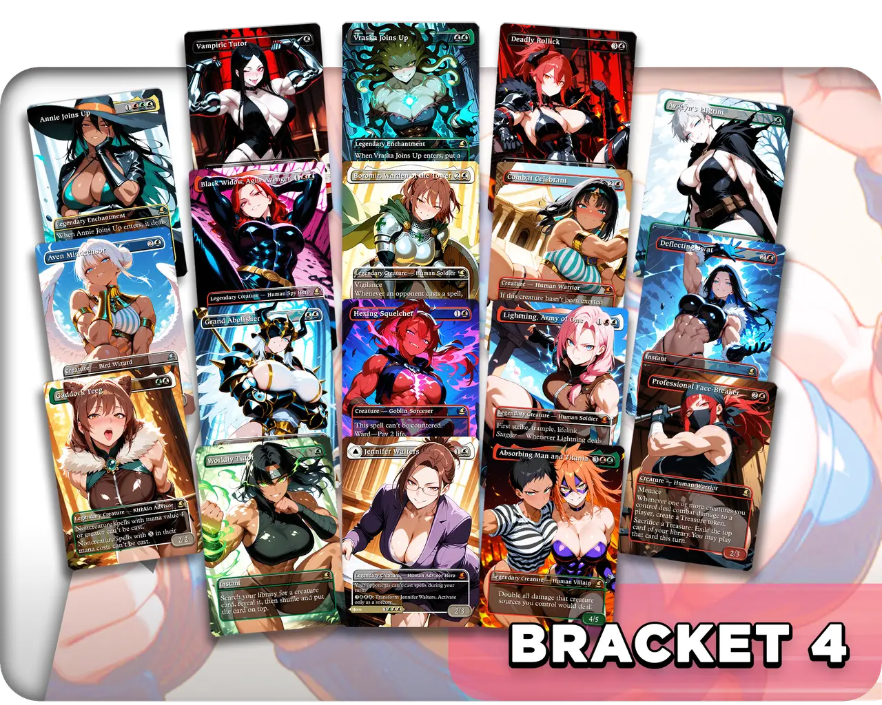 Saskia the Unyielding | Muscle Mommy Waifus | Upgrade Sets